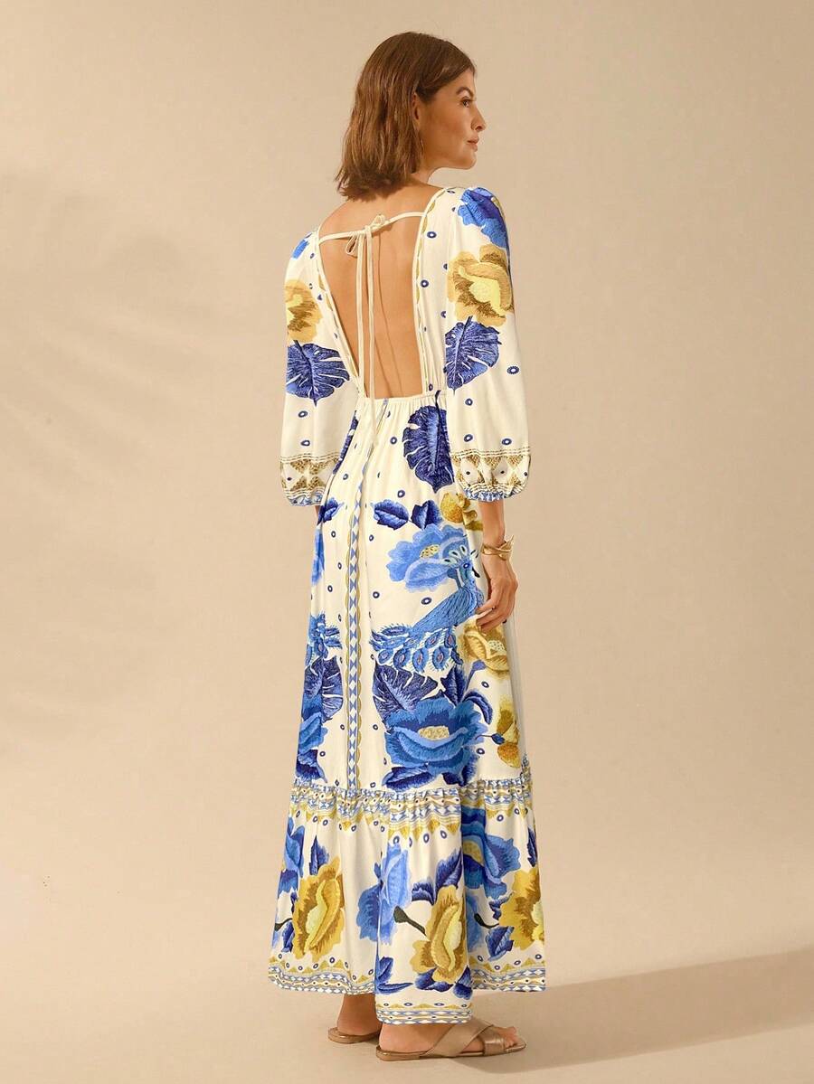 Lillian™ | Floral Holiday Dress